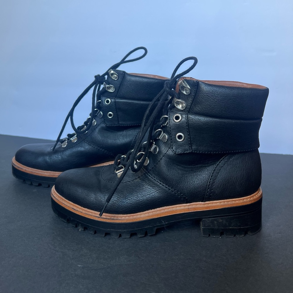 Indigo Road | Irisaya Lace Up Hiker Boots, 7